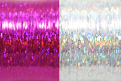 Bling String® - Hologram Silver + Pink