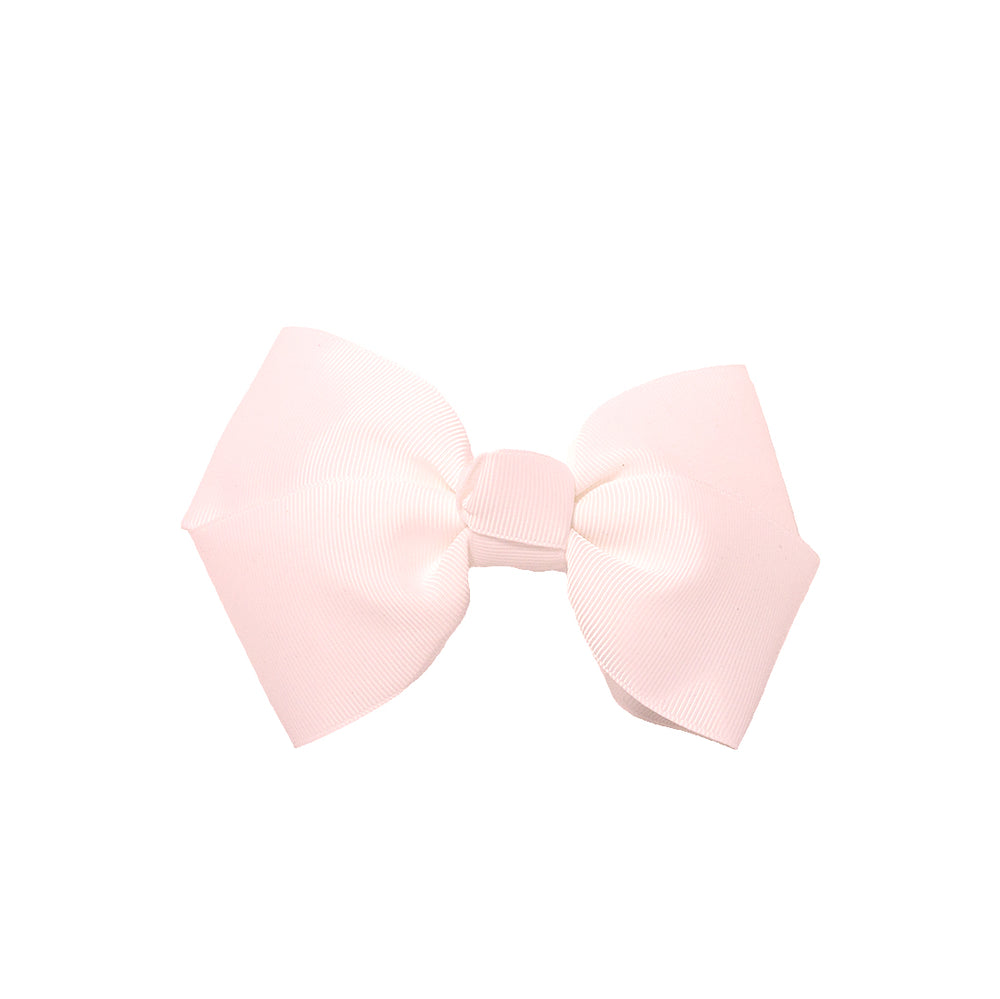 Mia® Spirit Grosgrain Ribbon Bow Barrette - large size - white color - designed by #MiaKaminski of Mia Beauty