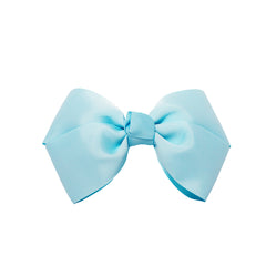 Mia® Spirit Grosgrain Ribbon Bow Barrette - large size - light blue color  - designed by #MiaKaminski of Mia Beauty