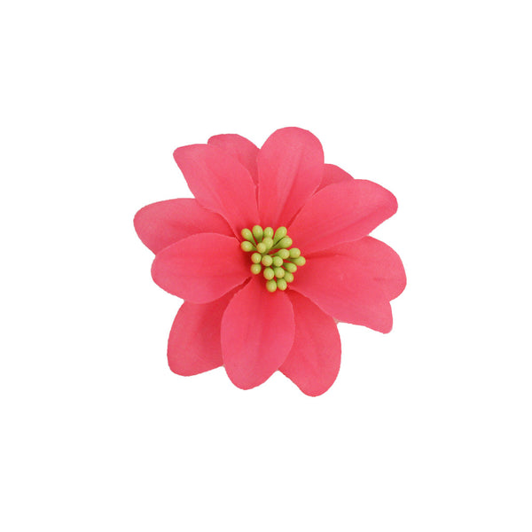 Flower Clip + Pin - Pink