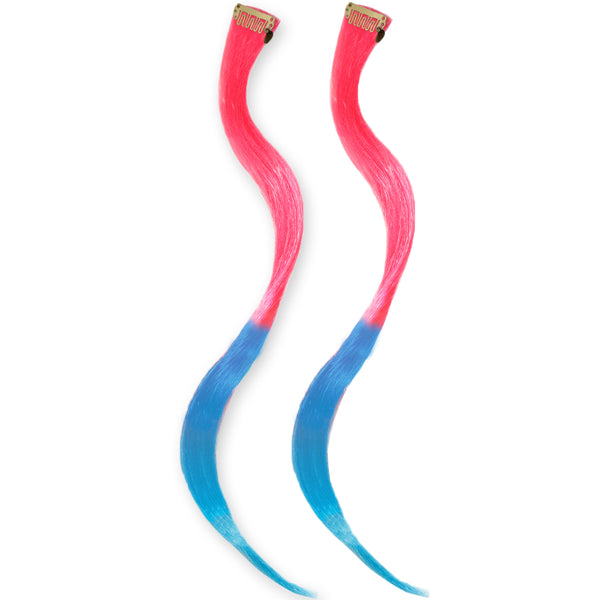 Clip-n-Dipped Ends® - Pink to Blue Ends