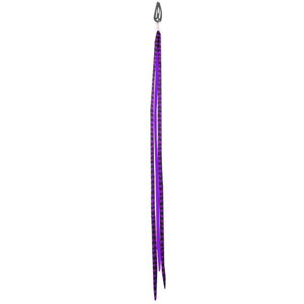 Clip-n-Faux Feathers® - Purple