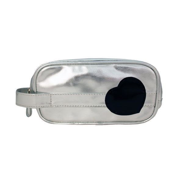 Cosmetic Brush Bag with Handle - Heart Collection