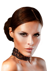 Mia® Clip-n-Bun® - dark brown color - shown on model - 1 piece - designed by #Mia Kaminski of Mia Beauty #MiaBeauty #Mia #Beauty #HairAccessories #SyntheticWigHair #buns #bunstylingtools