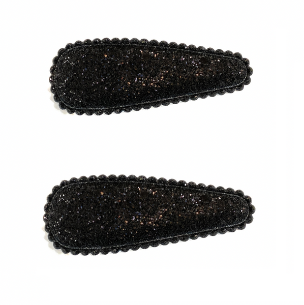 Snip Snaps® Medium Size Glitter - Black