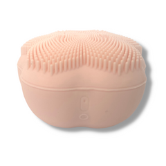 Mia Beauty Scrub Buddy in blush pink color side view