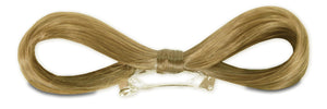 Mia® Hair Bow Barrette™ - Blonde - side view - designed by #MiaKaminski of #MiaBeauty #HairBow #Bow #SyntheticWigBow