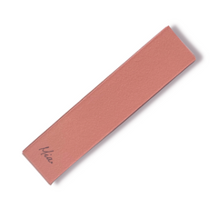 Mia Beauty patented Delta Nail File Isosceles in pink color side view