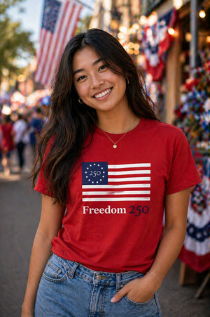 Official Freedom 250 Crew Neck T-shirt
