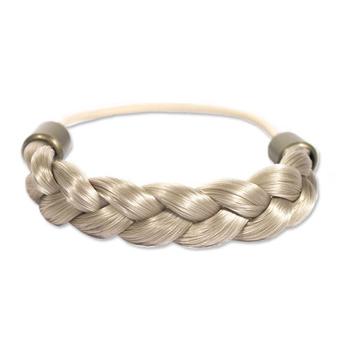 Mia® Braided Tonytail® ponytail wrap made of synthetic wig hair - patented - blonde - invented by #MiaKaminski CEO of Mia® Beauty