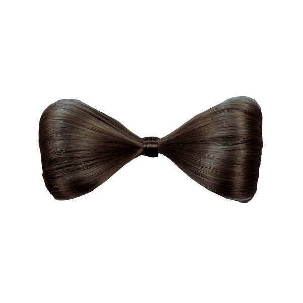 Hair Bow Barrette™ - Medium Brown