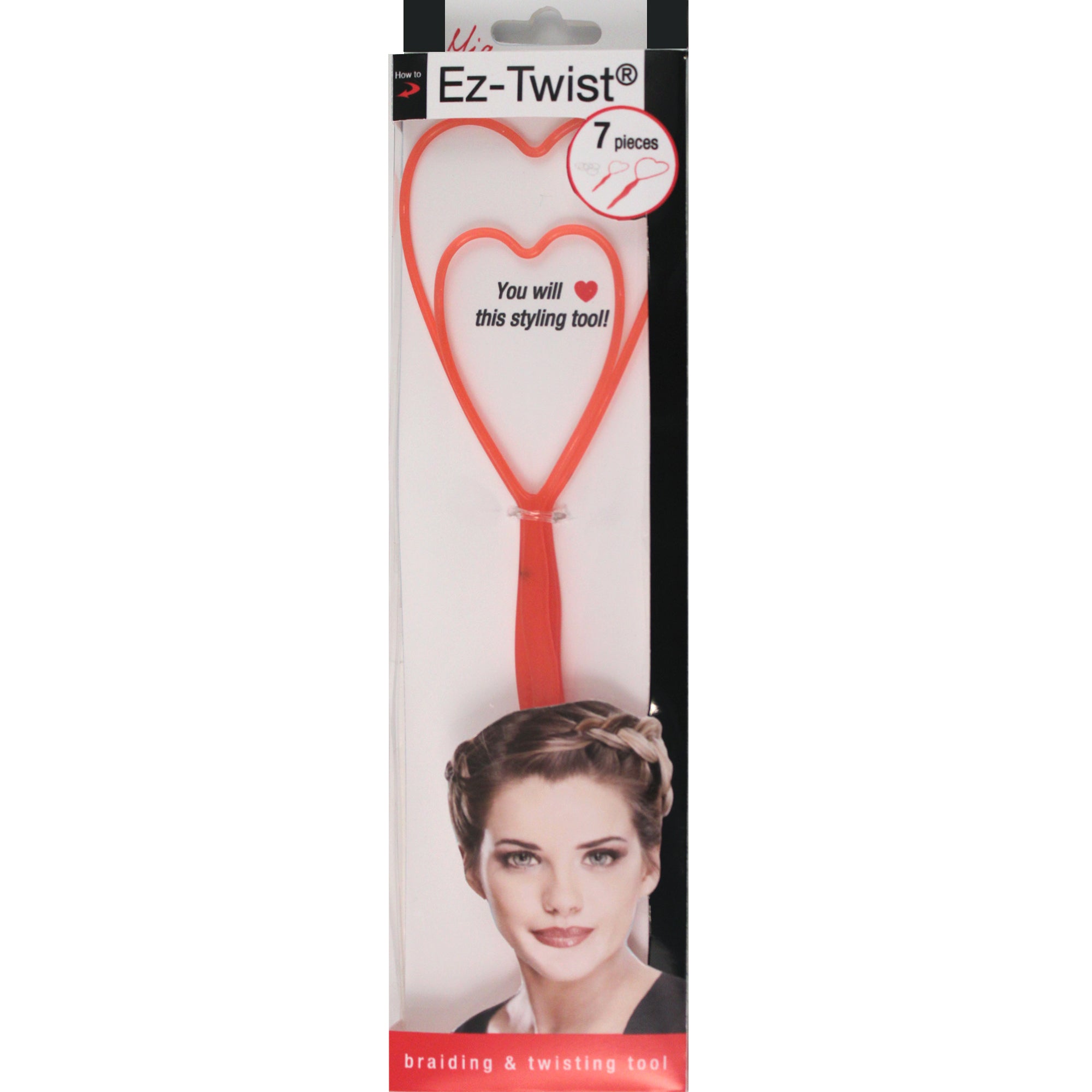 Mia®Ez-Twist hair styling tool - shown in packaging - by #MiaKaminski of #MiaBeauty #beauty #hair