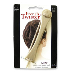 Mia® French Twister® - Blonde - shown on packaging - #MiaKaminski #Mia #MiaBeauty #Beauty #Hair #HairAccessories #hairstylingtools #frenchtwists #lovethistool #stylingtool #lovethis #love #life #woman