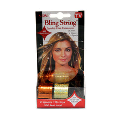 Bling String® - Hologram Orange + Gold