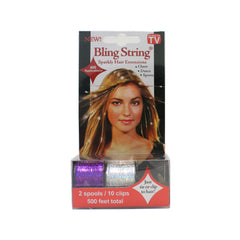 Bling String® - Hologram Purple + Silver