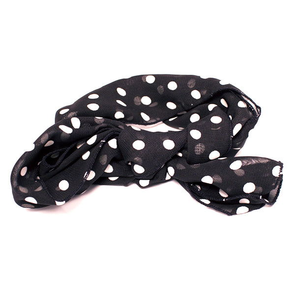 Scarf Switch-A-Roo Headband - Polka Dots
