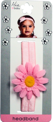 Daisy Headband - Light Pink + Light Pink