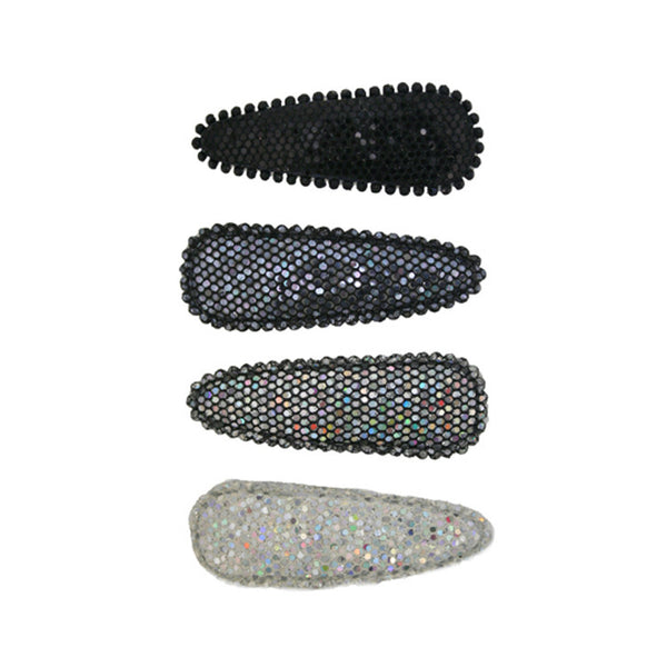 Snip Snaps® Metallic - Black, Silver, Gray, Gunmetal