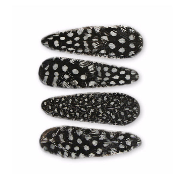 Snip Snaps® Feathers - Black + White