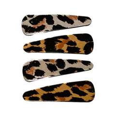 Mia® Snip Snaps® - Gold/Bronze/Silver Leopard Metallic - vt #MiaBeauty #MiaKaminski #hairclips