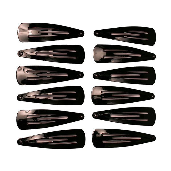 Snip Snaps® Glossy Metal - Black