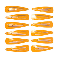 Mia® Spirit Line Snip Snaps® high gloss paint - yello gold color - 12 pieces shown out of the packaging - designed by #MiaKaminski of #MiaBeauty #beauty #hair #hairclips #hairaccessories #barrettes
