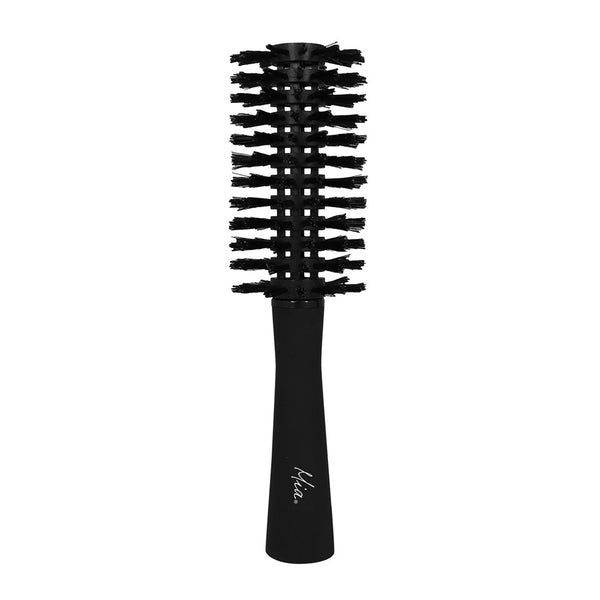 Round Brush Boar Hair - Black
