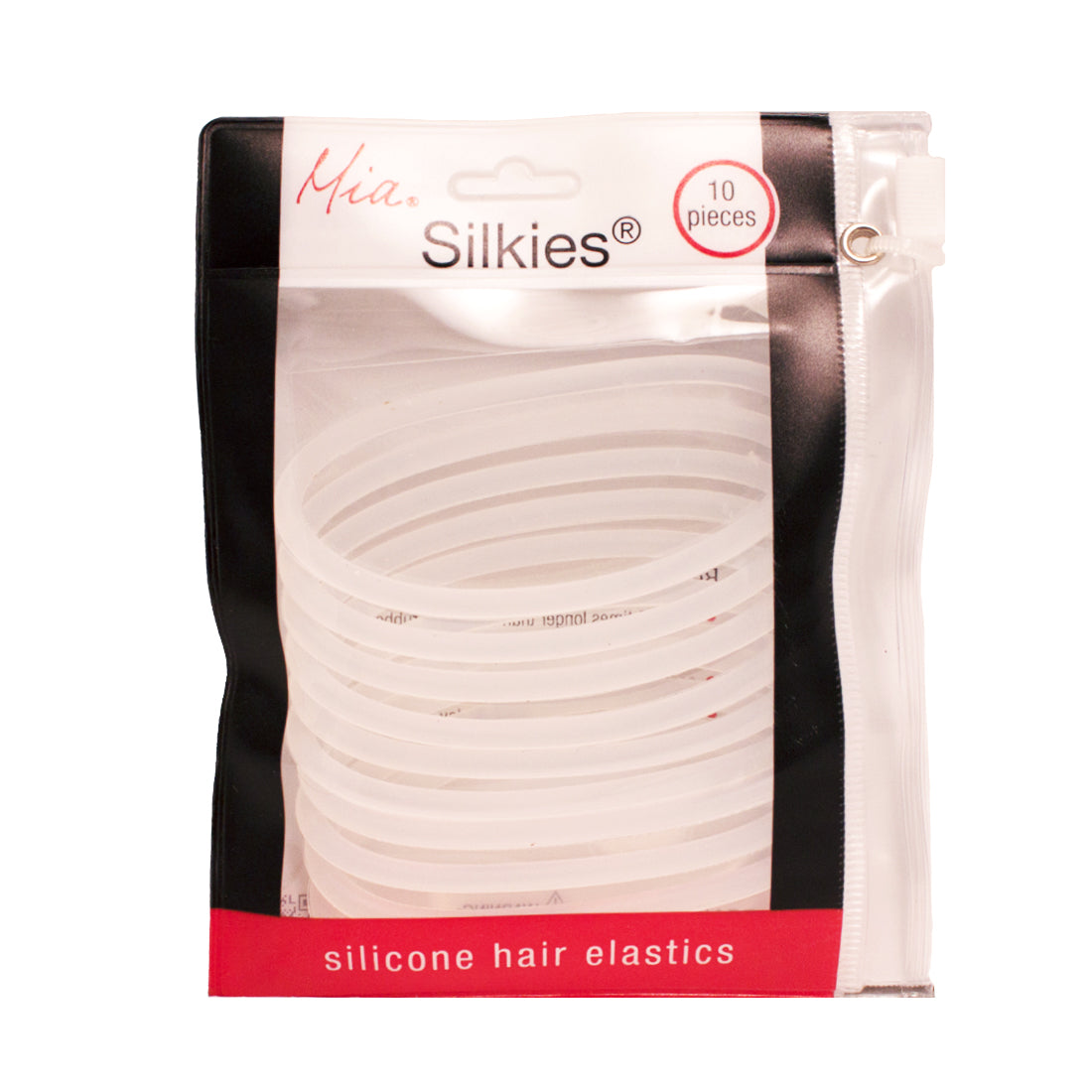 Mia Silkies, Silicone Hair Elastics Rubber Bands Last 10 Times Longer