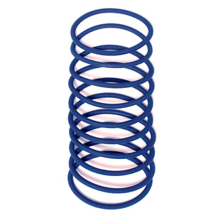 Mia® Silkies® silicone hair elastics - navy blue - 10 pieces - by #MiaKaminski #MiaBeauty #Mia #beauty #hair #hairaccessories #hairites #rubbernbands #thickhair #lovethis #life #Woman #sports #wethair