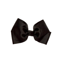 Mia® Spirit Grosgrain Ribbon Bow Barrette - large size - black color - designed by #MiaKaminski of Mia Beauty