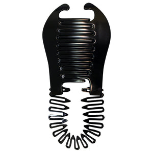 Mia® e-Pony modernized banana clip black color- by #MiaKaminski of Mia Beauty
