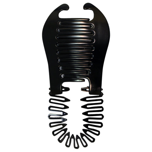 Mia® e-Pony modernized banana clip black color- by #MiaKaminski of Mia Beauty