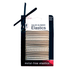 Mia® Color Blended Elastics - Blonde color on packaging - #MiaKaminski of Mia Beauty