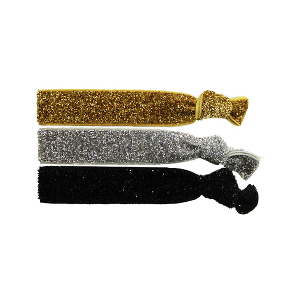 Tony Ties® Glitter - Gold, Silver + Black