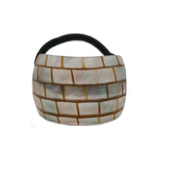 Mia® Ponytailer - pearlized gold - by #MiaKaminski #Mia #MiaBeauty #beauty #hair #HairAccessories #lovethis #love #life #woman #ponytails #hairties #hairrubberbands #haircoils #ponytailcuff