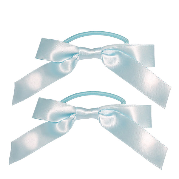 Mia® Spirit Bow Ponytailers - light blue color - designed by #MiaKaminski of Mia Beauty