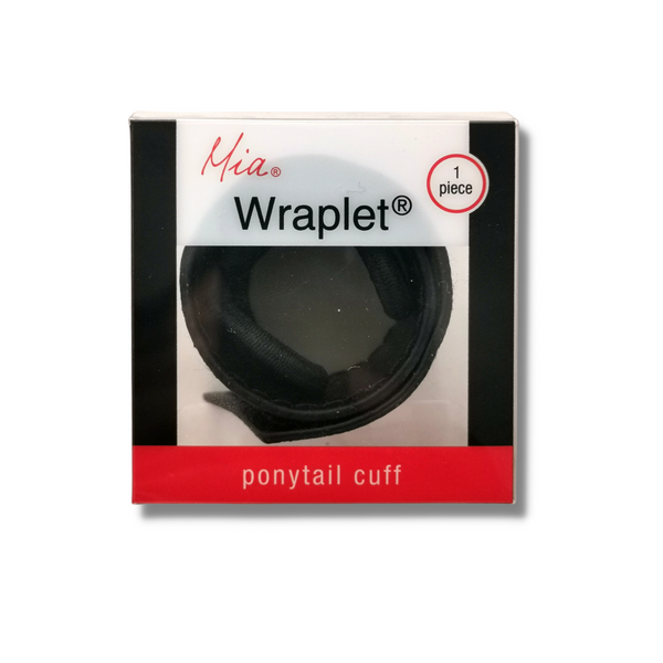 Mia® Beauty Wraplet® ponytaiol cuff in packaging