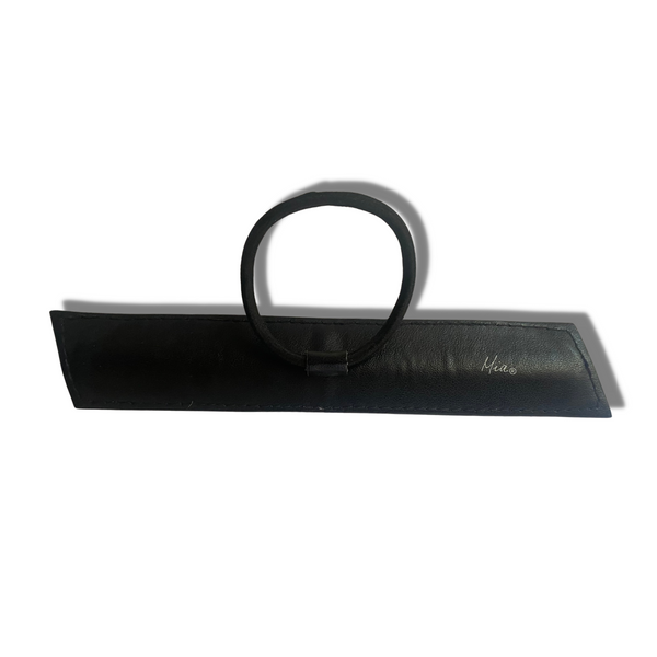 Mia Beauty Wraplet® ponytail cuff opened up view