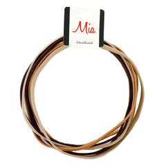 Mia® Elastic Headbands 4 pieces - #MiaKaminski #Mia #MiaBeauty #Beauty #Hair #HairAccessories #headbands #headwraps #lovethis #love #life #woman #fitness #sports #yoga