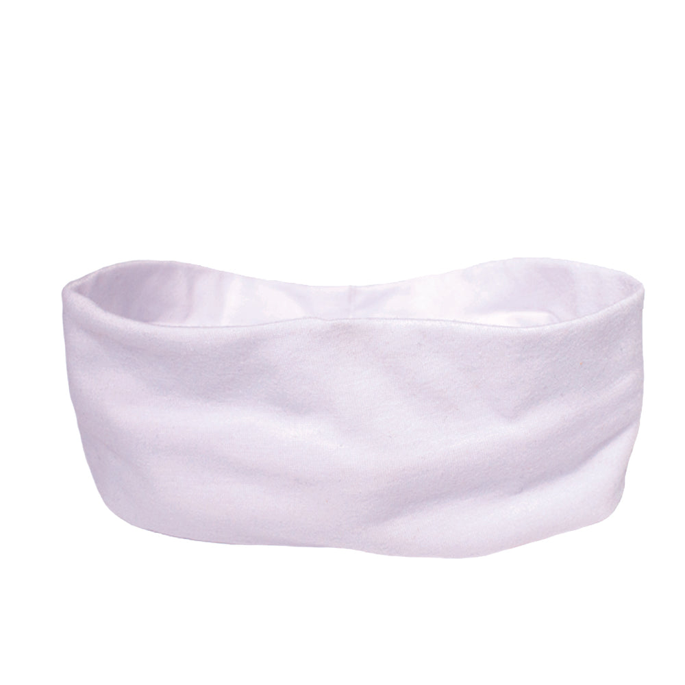 Thick Cloth Headband - White