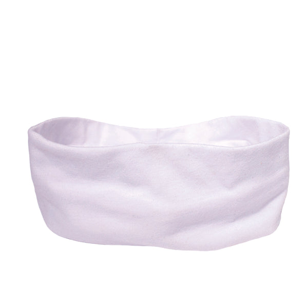 Thick Cloth Headband - White