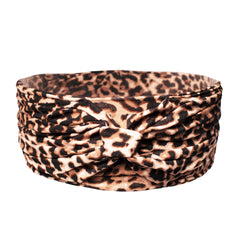 Mia® Headwrap with a twisted center - leopard print - by Mia Beauty #MiaKaminski #headbands