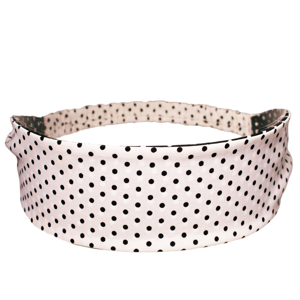 Reversible Headwrap - Black + White