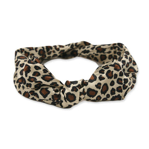 Mia® Bend-a-Roo™ - Beige and Brown Leopard printed silk - #MiaKaminski #Mia #MiaBeauty #Beauty #Hair #HairAccessories #headwrap #headbands #hairstylingtools #lovethis #love #life #woman