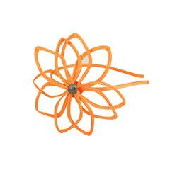 Mia® Bend-a-Roo™ - orange flower - #MiaKaminski #Mia #MiaBeauty #Beauty #Hair #HairAccessories #headwrap #headbands #hairstylingtools #lovethis #love #life #woman