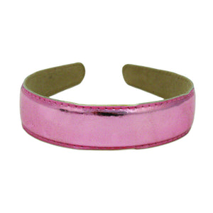 Mia®  Metallic Leather Headband - pink - #MiaKaminski #Mia #MiaBeauty #Beauty #Hair #HairAccessories #headbands #headwraps #lovethis #love #life #woman #leather #metallic