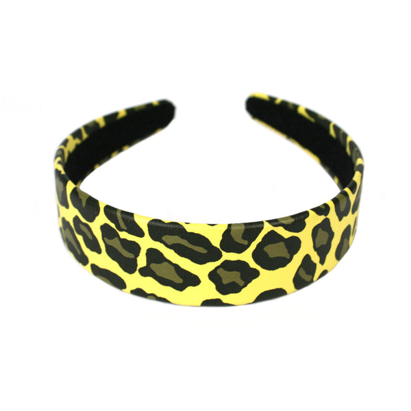 Leopard Headband - Yellow