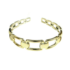 Mia® Chainlink Metallic Gold Headband - designed by #MiaKaminski of #MiaBeauty #CarmenElectra #headbands #fashionheadbands