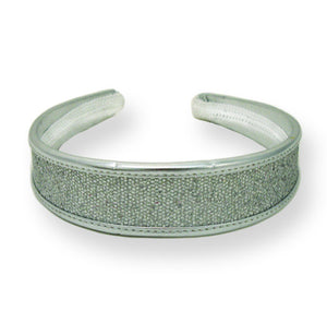 Gold/Silver/Bronze Metallic Headband w/ Trim - Mia Beauty - 2