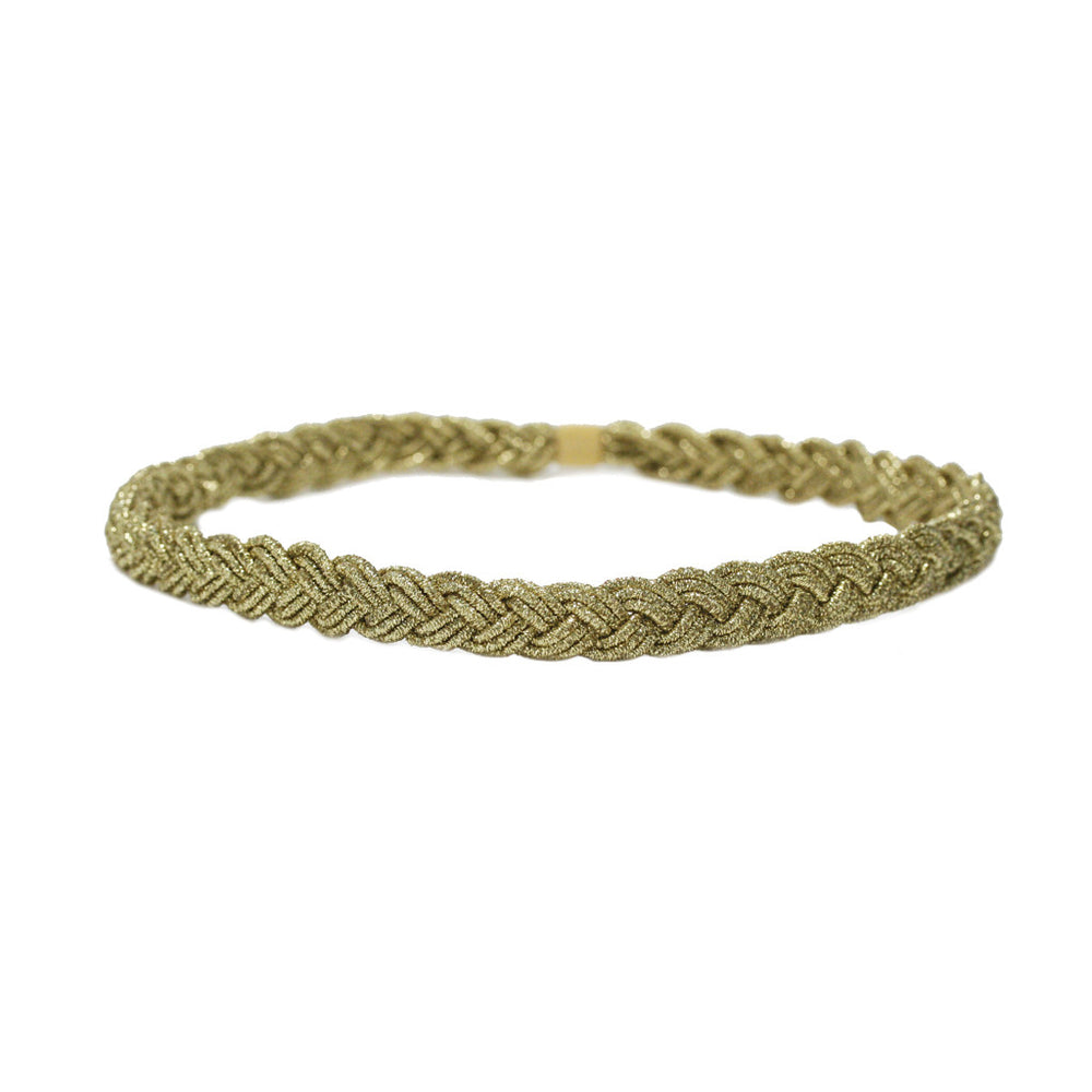 Mia® Metallic Braided Headband - gold color - #MiaKaminski #Mia #MiaBeauty #Beauty #Hair #HairAccessories #headbands #headwraps #lovethis #love #life #woman  #gold #metallic